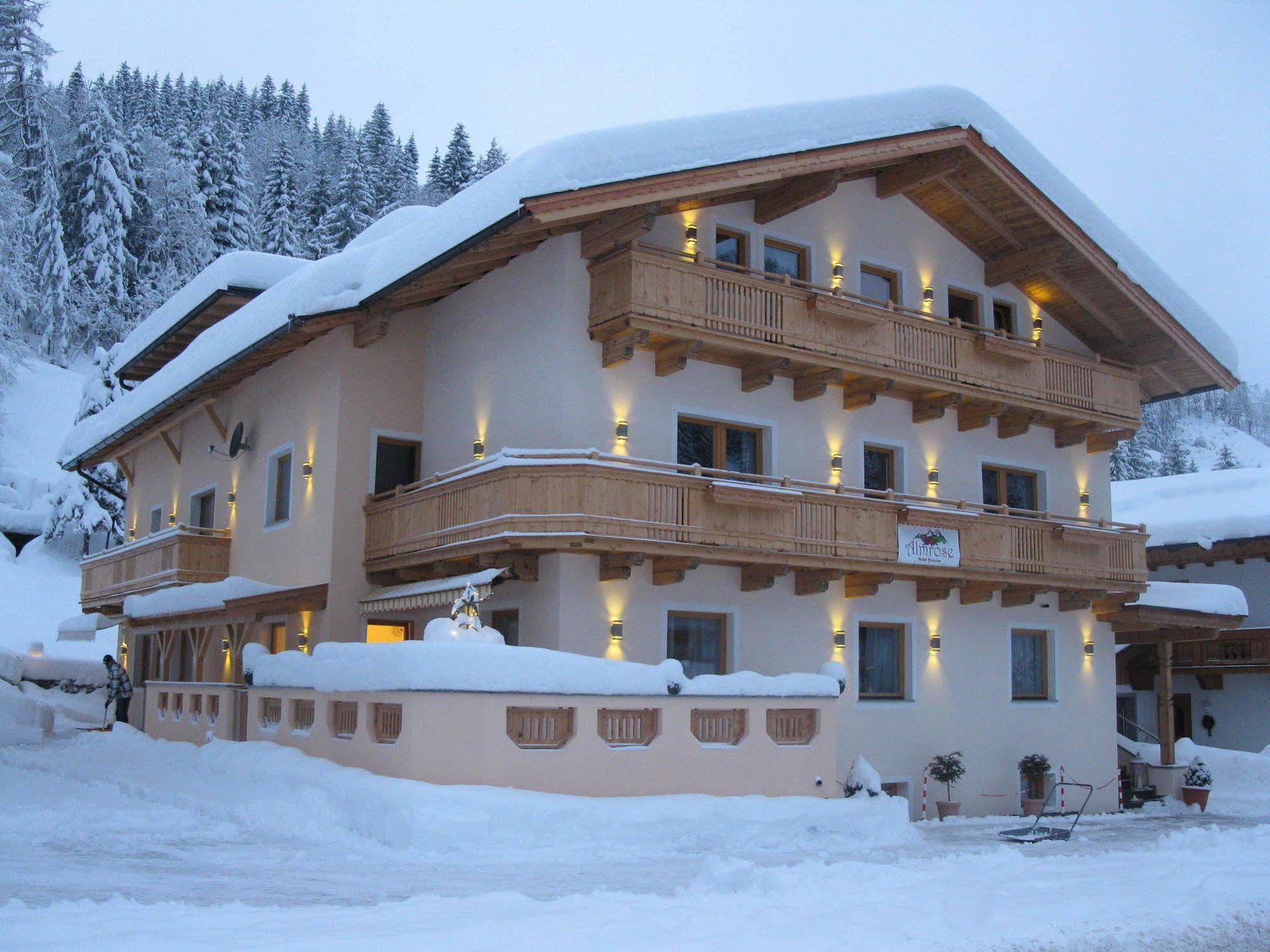 Alpenchalet Almrose Auffach Bagian luar foto