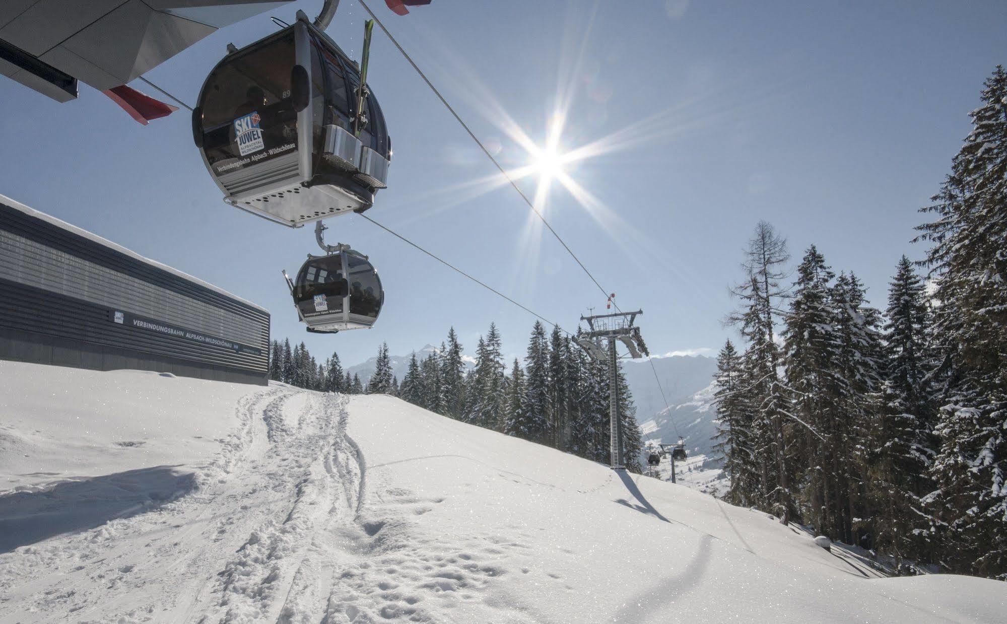 Alpenchalet Almrose Auffach Bagian luar foto